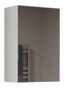 Pola Bathroom Cabinet 1 Door Mirror White