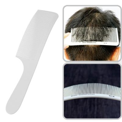 Professionelle gebogene Rasierer Haarschneidemaschine Schneidkamm Barber Flat Top Kamm antistatische Friseur Friseur Haarschneidebürste