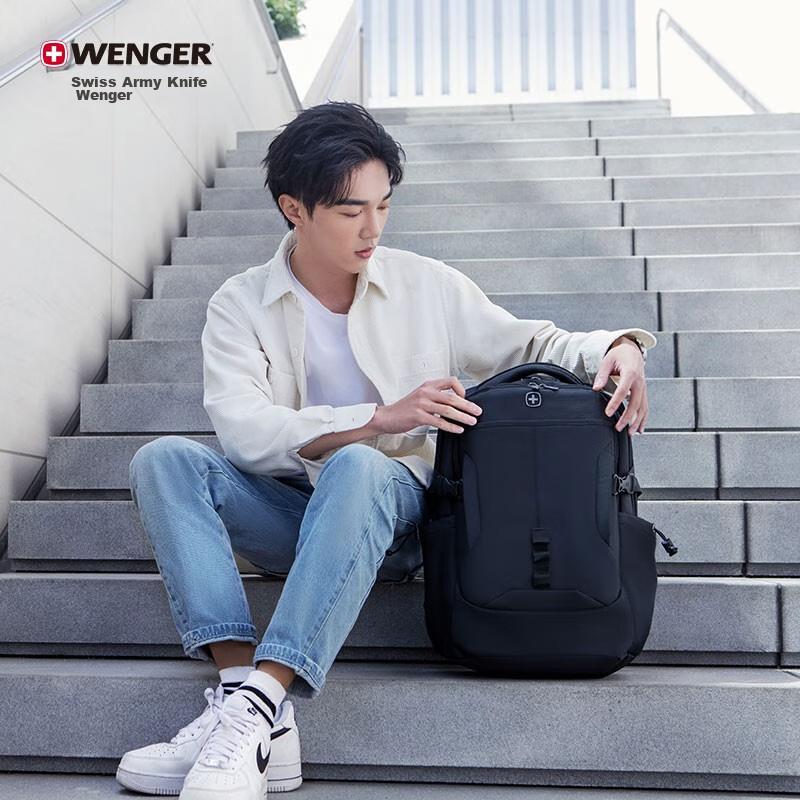 WENGER 15.6-Inch Laptop Backpack, Sports Rucksack, Large Capacity School Bag for Men And Women, Travel Backpack