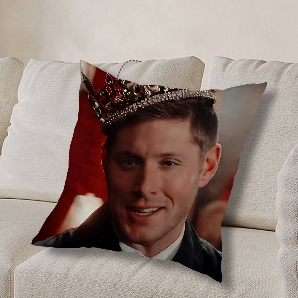 S-Supernatural TV Series Pillow Case Pillow Case Living Room Sofa Cushion Cover Suitable For Home Bedroom Room Decoration
