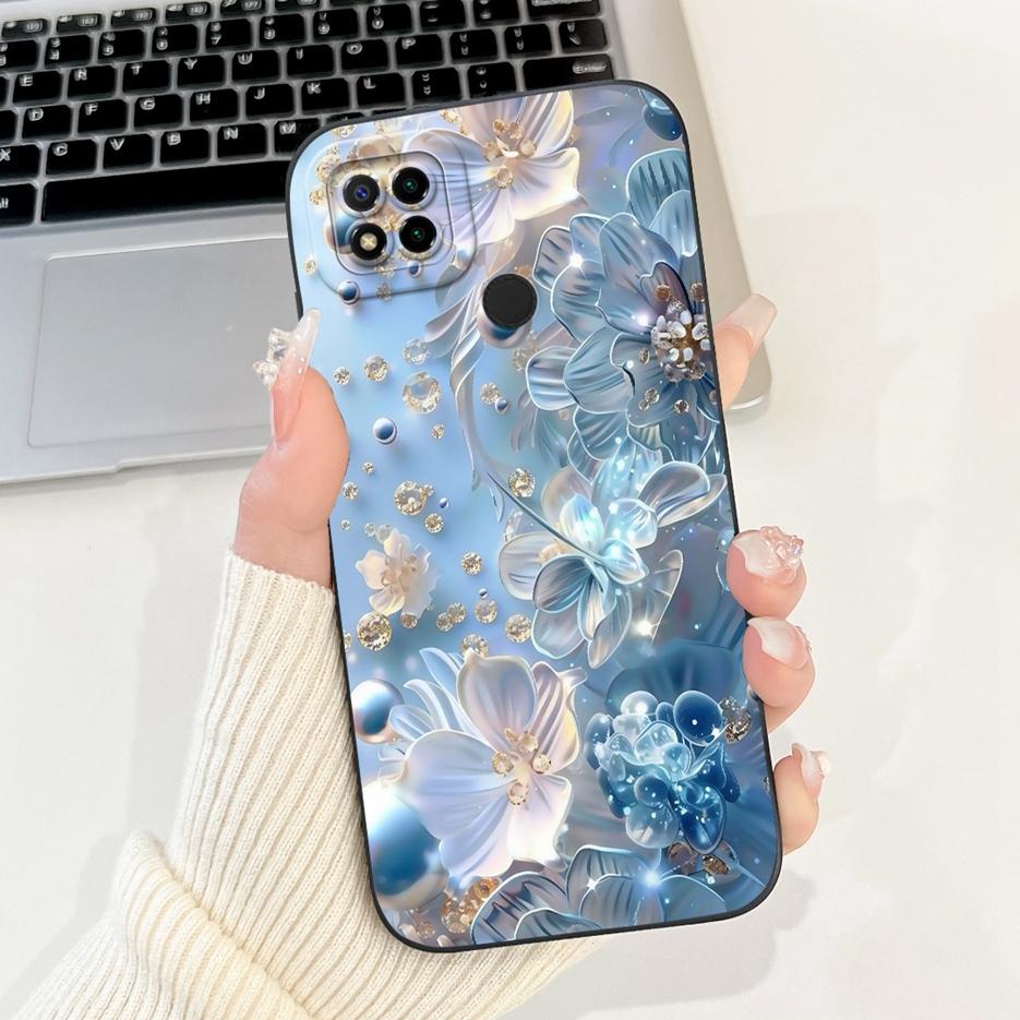 For Xiaomi Poco C31 Case PocoC3 Fashion Candy Painted Cover Soft TPU Phone Case For Xiaomi Poco C3 C 31 PocoC31 Back Cover Coque