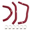 Silicone Radiator coolant Hose kit For Kawasaki ZX4R ZX-4RR 2023-2024 Red