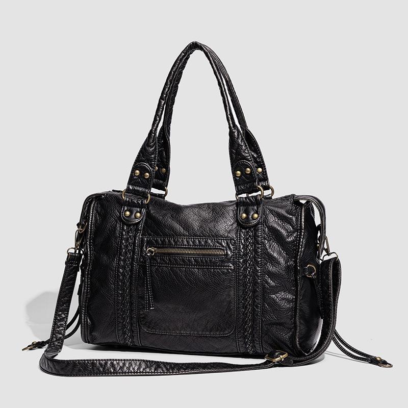 Borsa da Moto da Donna di Grande Capacità, Borsa a Spalla, Borsa Tote