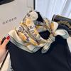 100% Natural Silk Scarf Women Foulard High Quality Square Female Headkerchief Neckerchief Shawl Wraps Hijab Bandana Scarves 65cm
