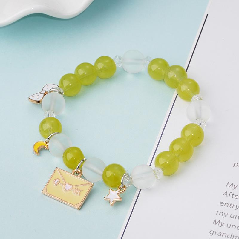 2023 Korean Style Temperament Cute Cinnamoroll Crystal Beaded Bracelet for Women