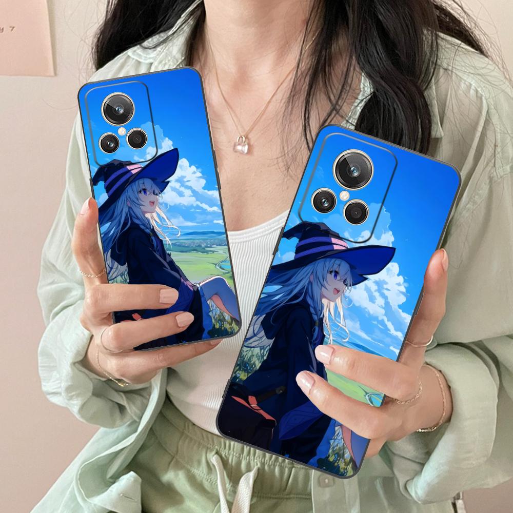 Wandering Witch Elaina Matte TPU Mobile Phone Case for Realme GT 8 Neo Pro C75 73 71 C67 65 C55 53 C35 31 C20 15 Colorful Cover