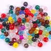 3*4mm 4*6mm Rondelle Faceted Glass Beads Loose Spacer Crystal Round Beads for Jewelry Making DIY Necklace Bracelet Accessories