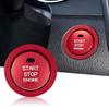 TOMALL Aluminum Engine Start Stop Push Button Cover Trim Compatible with Toyota Camry 2018      Car Keyless Engine Ignition Start Button Cap