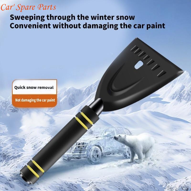 Y4UA Eis kratzer Auto Windschutzscheibe Wischer kratzer Eisbrecher Entferner mit Schaumstoffgriff Auto Windschutzscheibe Eis kratzer Schnee Schaufel