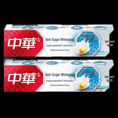 Zhonghua Meersalz Minze Anti-Zucker Aufhellende Zahnpasta