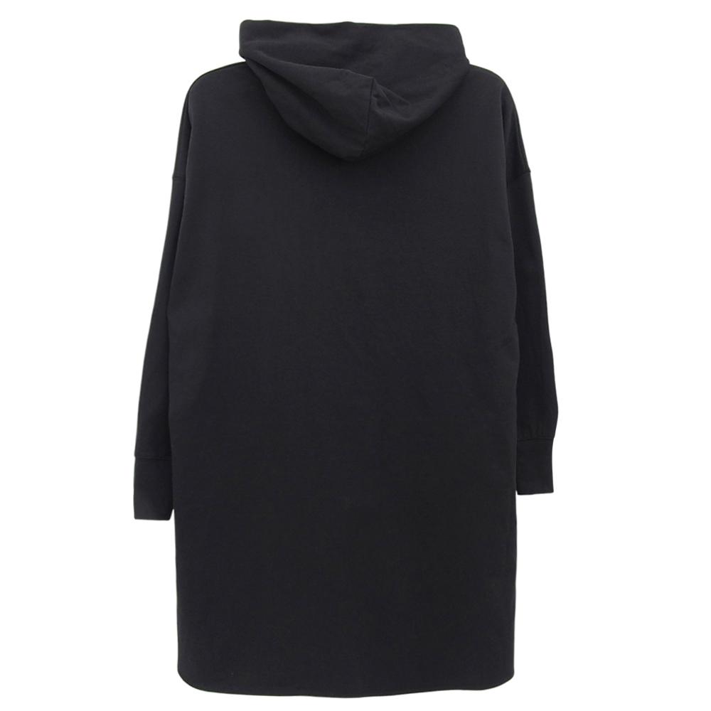 LE PHIL Women's Tech Woven Hoodie, Black, Size F, 534-1160105 Tops F blackUsed