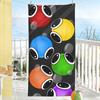 Cartoon R-Rainbow F-Friends Colors Towel Soft Pool Gift For Travel Gym Shower Camping Quick Dry Sports Large Beach Towels