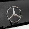 CSF1 90mm Car Rear Trunk Middle Badge Emblem Sticker Decal For Mercedes Benz W203 W211 W204 W210 W212 Cla W205 W213 CLA CLK CLS ML
