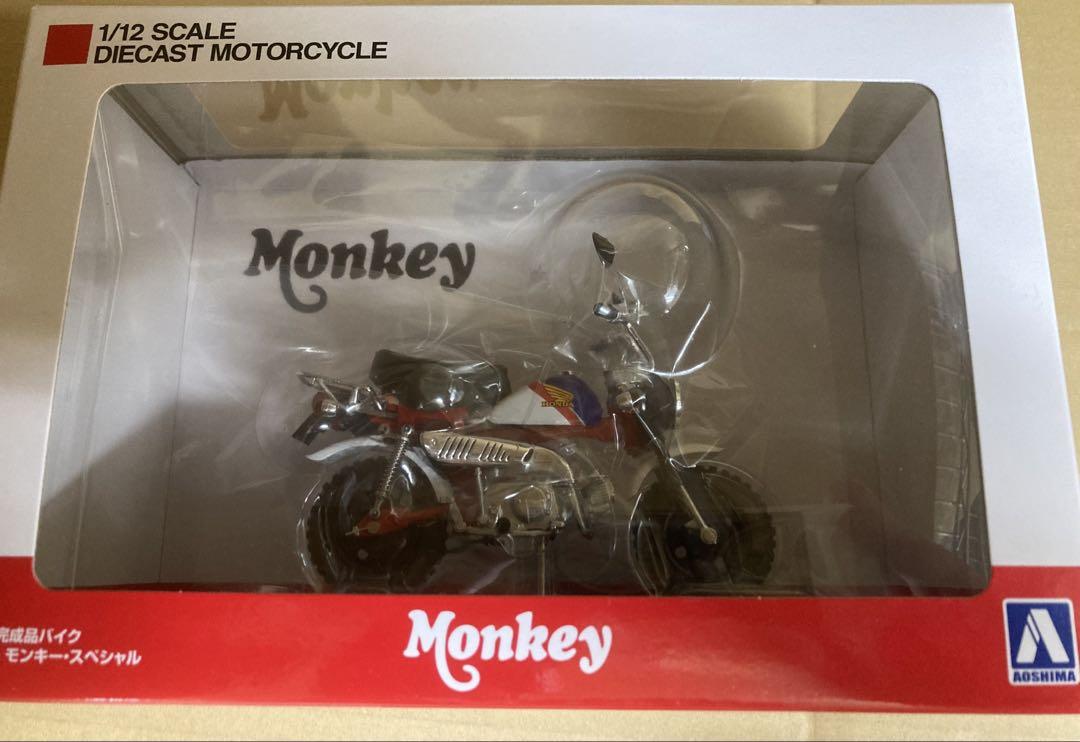 

[Б/У] HONDA Monkey Special Шаста Белый Трехцветный Фигурка