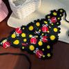 Dolce Carina Fatto a Mano Uncinetto Triangolo Vuoto Fascia per Capelli Asciugamano Donna Modello Fascia per Capelli Foulard Accessori per Capelli Gonna Tenda per il Lato B
