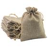 Dice Bag, 10pcs 93mm*125mm Jewellery Bags Burlap Pouch with Drawstring for Jewellery Tarot Dice Gift Packaging Bags