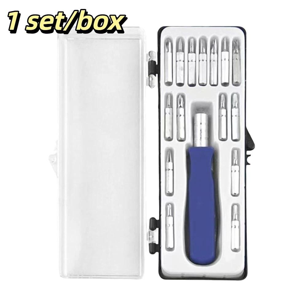 Magnetic Design Multi-Function Screwdriver Set Ergonomic Grip Non-Slip Handle Precision Magnetic Driver Compact Size