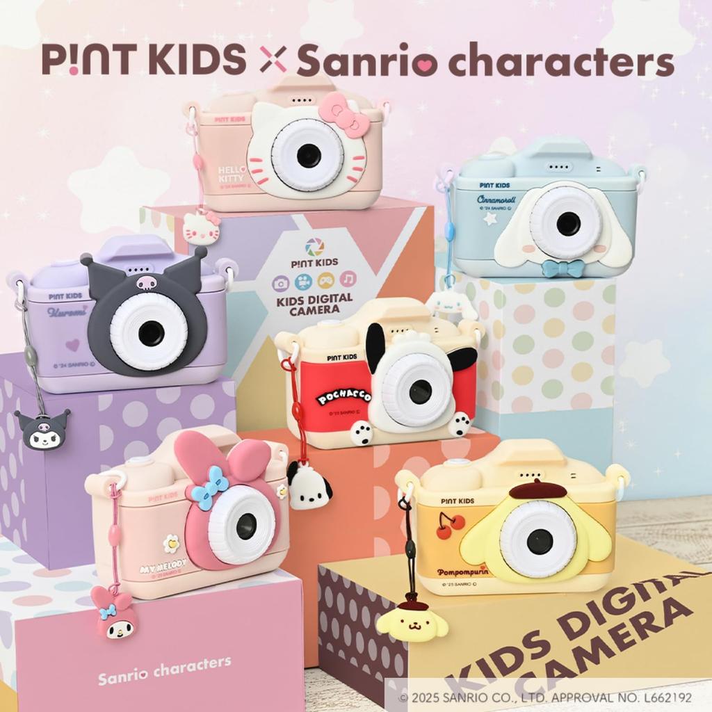 Pinto Kids Kids a Sanrio Collaboration with a Japanese Company Featuring a My Melody A Great Gift for Boys and 32GB Internal Camera with Video and