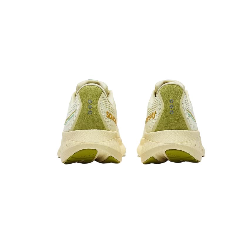 Saucony Ride 18 Fashionable Comfortable Versatile Cushioning Low-Top Running Shoes Unisex Running Shoes Yellow Green S31000-551