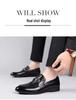 Men's Autumn Business Formal Leather Loafers - Korean Style, Breathable, Comfortable, All-Match