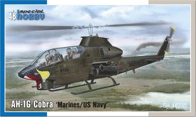 Special Hobby Amerikanischer Bell Cobra Kampfhubschrauber Marine Plastikmodell SH48235 1/48 AH-1G Corps/Navy (Hubschrauber)