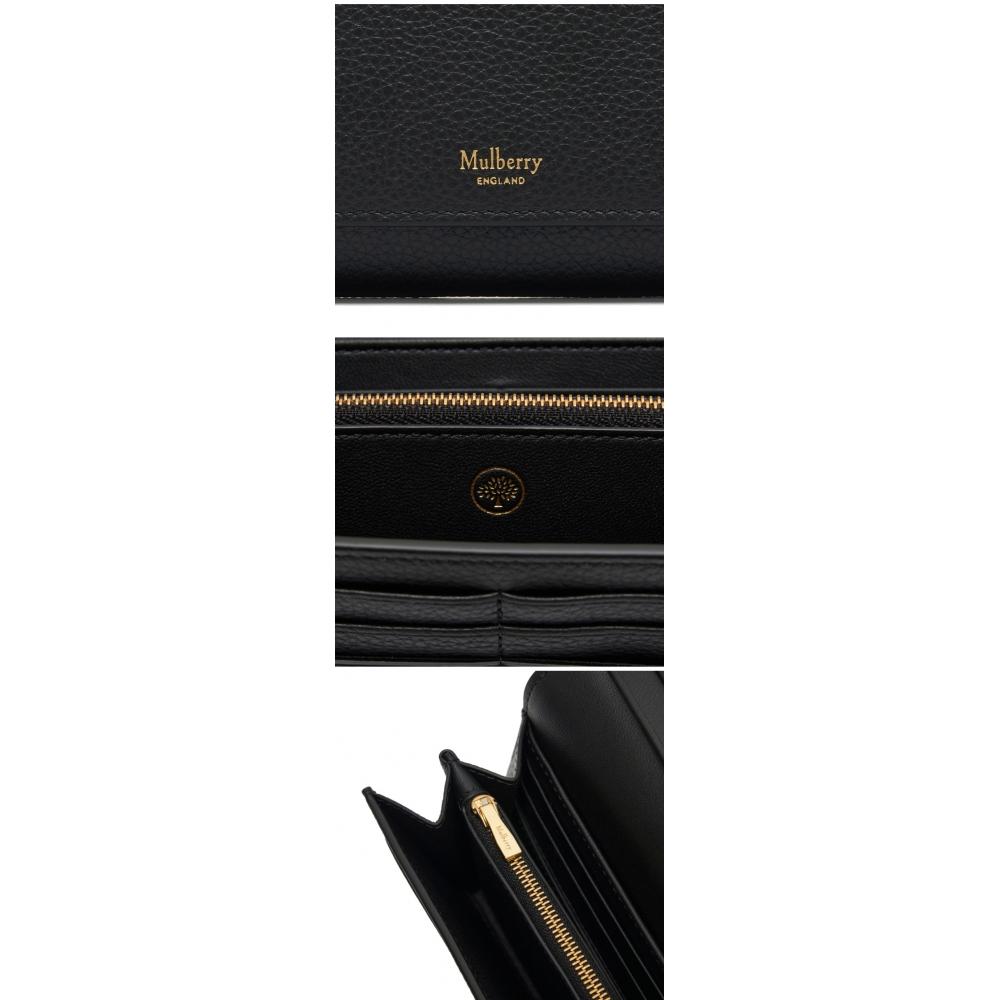 Mulberry Small Wallet Continental Grain Rl4440 205 A100