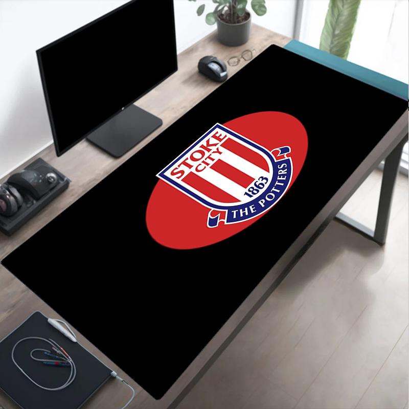 Stoke City Football Club Mouse Pad, Gaming Mouse Pad, Keyboard Pad, Desk Decor for Computer Notebook Fan Gift Birthday Gift