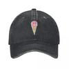 Cute ice cream cone Baseball Cap luxury Women cap tactical cap Golf Hat Unisex Sunscreen Unisexs Caps Womens