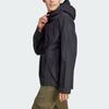 Adidas City Escape Windbreaker Solid Color Long Sleeve Hooded Jacket Men Jacket Black IA3086