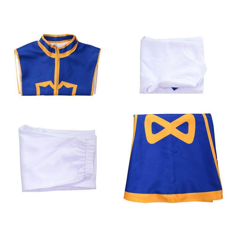 Косплей костюм Курапики из Охотника на Охотника Полный комплект Пограничный Full-Time Hunter Kurapika Cos Suit S