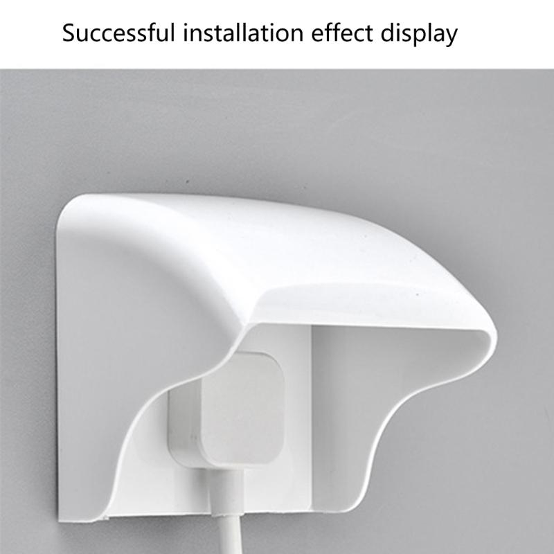 Weatherproof Socket Protective Box Plastic Outdoor Cover Suitable For Type 86 Switches Bathrooms Balconies And Kitchens