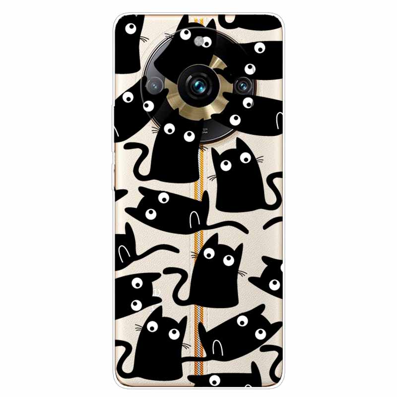 For Realme 11 Pro+ Plus 5G Case Transparent Cute Soft Silicone TPU Coque for Realme 11 Pro Phone Cover Realme11 Pro Plus Clear