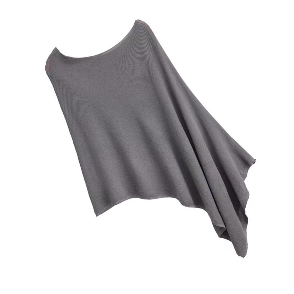 Casual Knitting Wrap Scarf With Breathable Texture For Layering Over Top Dresses Outdoor Activity Indoor Relaxation
