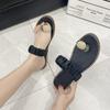 Fashion 2025 Anti Slip Slippers Pineapple Lace Beach Shoes HOT Large Size Sandals Women Toe Sandals Water Drill Flat Bottom Slippers