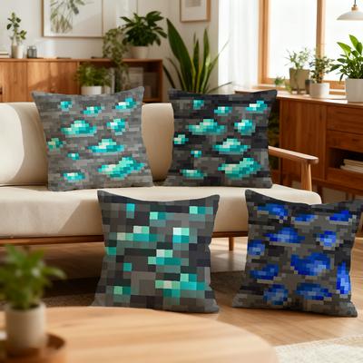 Diamond Texture Pixel Cushion Cover Best Home Office Coffee Pillow Sofa Printing Decoration Room Shop Car Nordic Simplicity Hit
