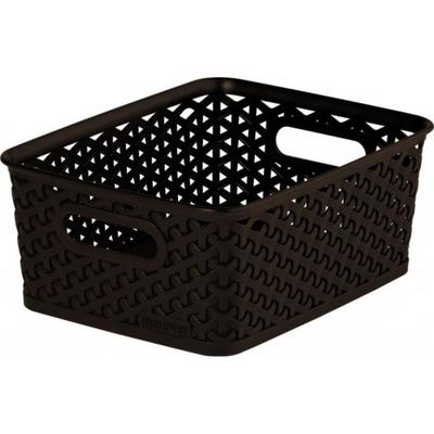 Nestable Rattan Effect Basket