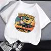 Summer Tops Italian Brainrot T-Shirt Cartoon Anime Print Clothes Round Neck Basic Tops Fashin Casual Loose T Shirts Gift Unisex