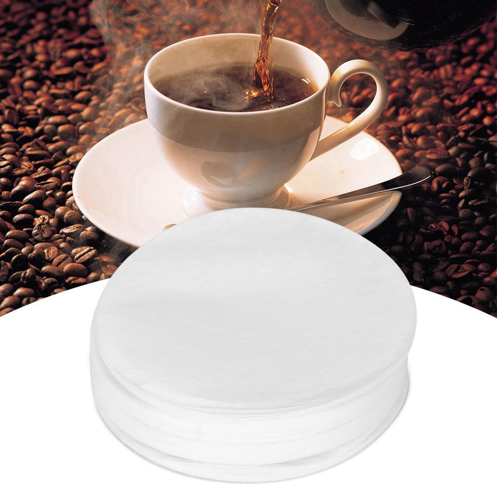 100Pcs Per Set Coffee Filter Paper Replacement Filter For Coffee Mocha (No. 6 Dia. 60mm)