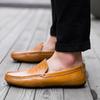 Leather Foreign Trade Large Size Men's Shoes 2025 New Autumn Men's Flat-bottomed Doudou Shoes Are Trendy and Casual