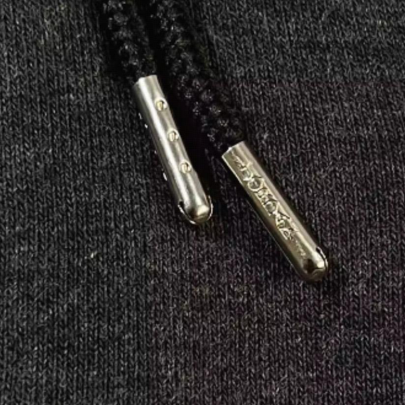 Jordan Hooded Drawstring Zip Embroidered Sweatshirt Men Tops Gray 724728-032