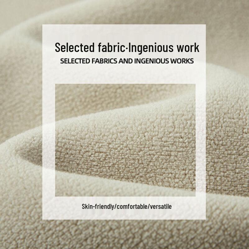 Mao Ren Men's Warm Fleece Lined Casual Cuffed Pants