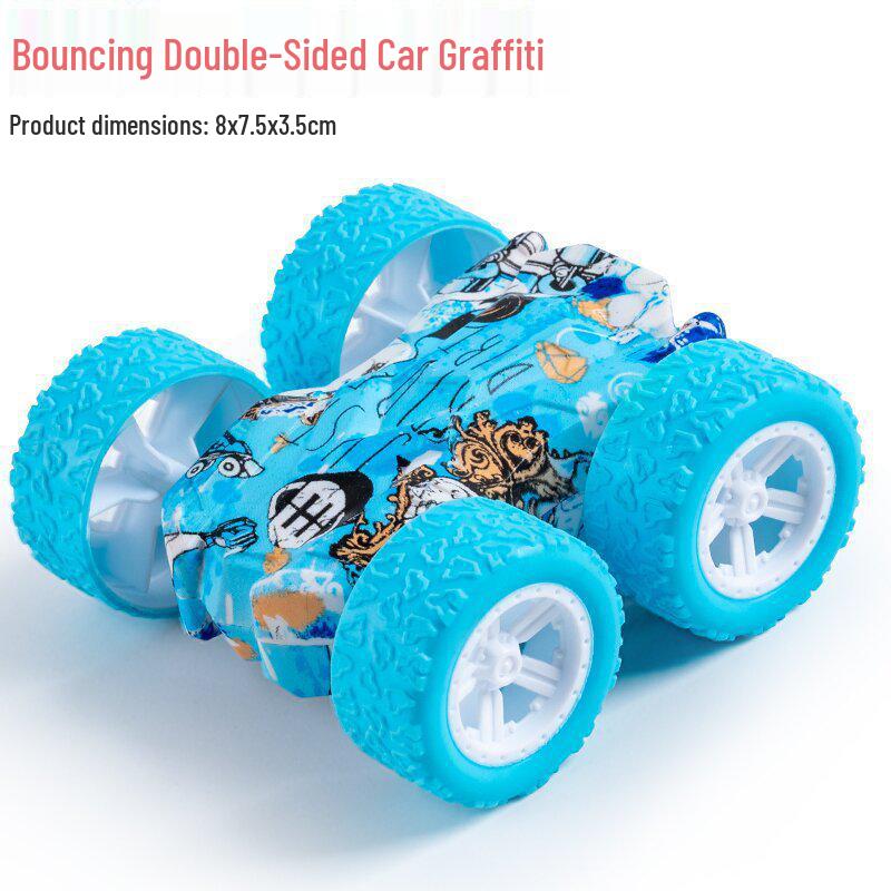 Popular Kids' 4WD Inertia Stunt Car - Drift & Rollover Capabilities