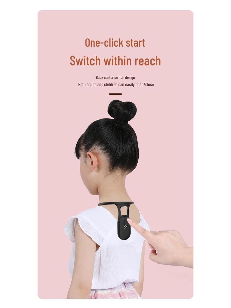 Smart Posture Corrector with LCD for Neck, Hunchback & Sitting - For Children & Adults