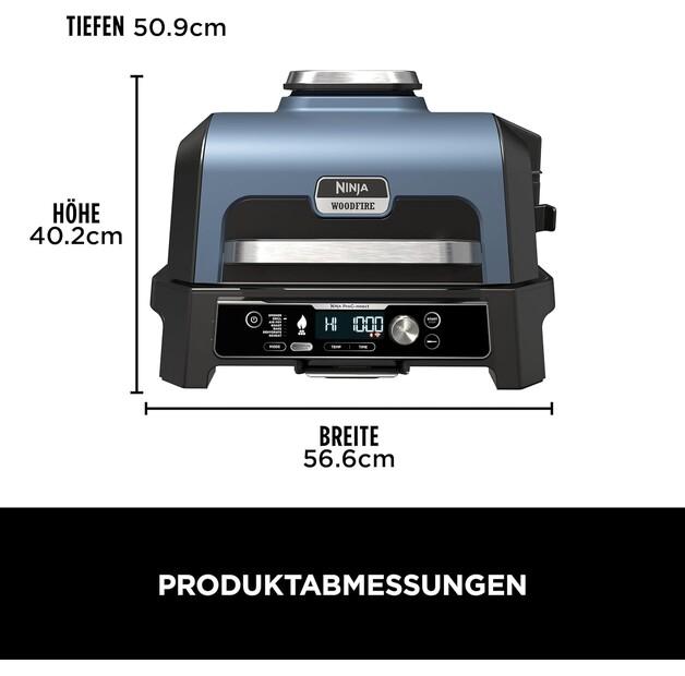 Электрогриль Ninja Woodfire Pro Connect XL Outdoor Grill & Smoker (OG901EU)