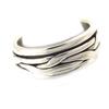 Silver Ring 'Infini' Aged Silver (anti-stress) - 7 Mm