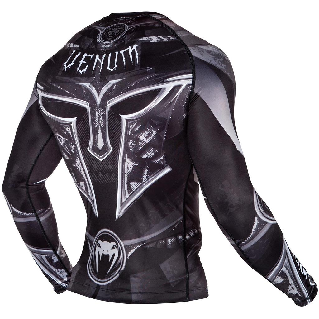 Venum Men's Gladiator 3.0 Long Sleeve Rashguard Black L