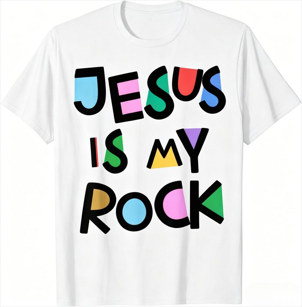 Funny Team Jesus Christian Faith Pray God Religious TShirt Funny Jesus T Shirt Unisexs Clothing Women Graphic 2026 Summer T Shirt