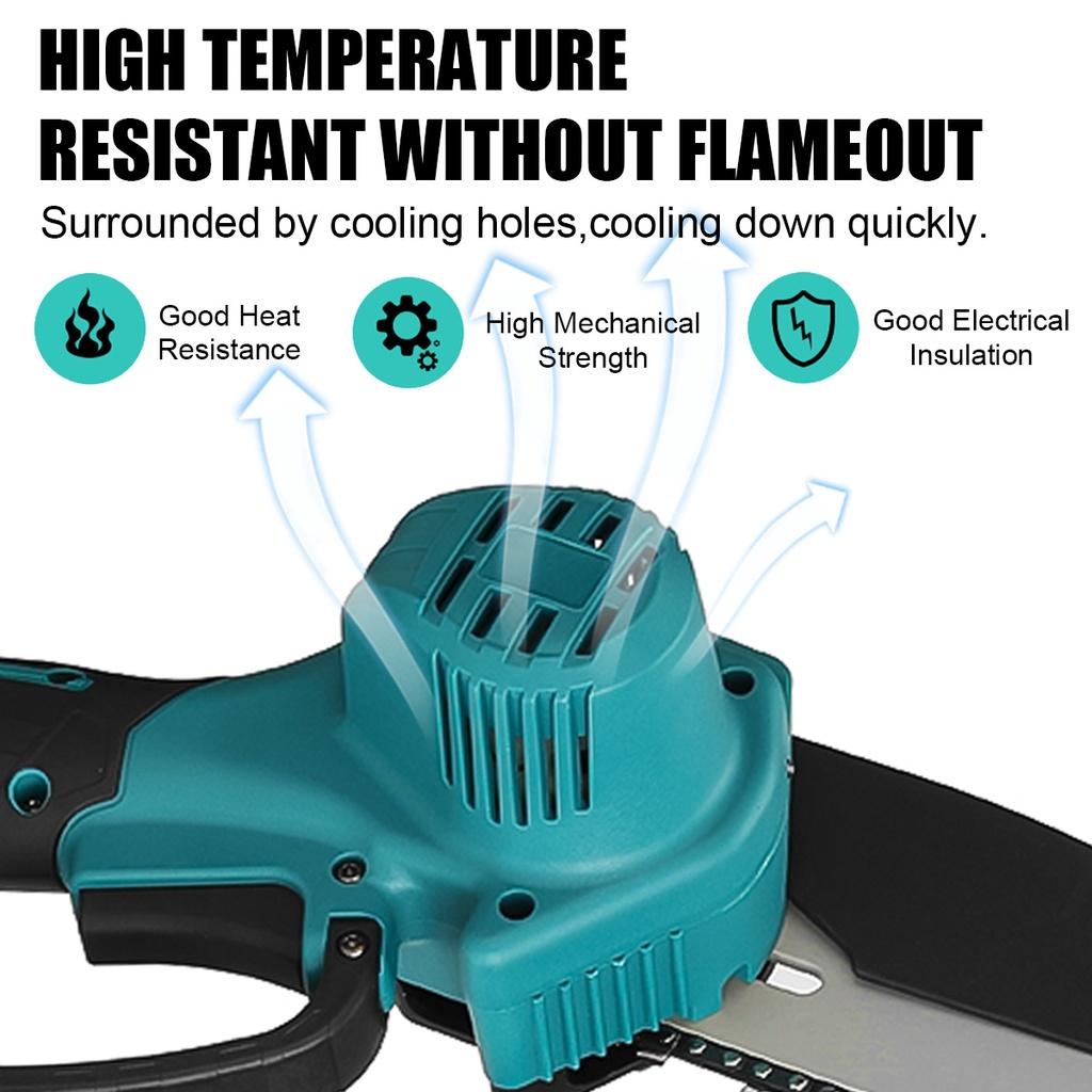 8Inch 88VF Brushless Electric Chain Saw Mini Chainsaw Rechargeable Wood Cutter Pruning Garden Power Tool For Battery
