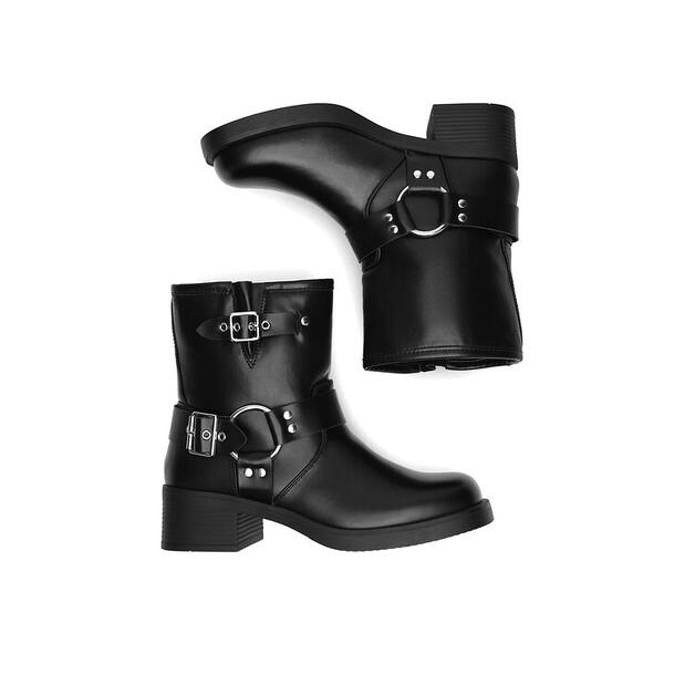 Jenny Fairy HY96158-10 Ankle Boots, Black