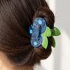 Non Slip Fruit Hair Claw Secure Hold Shark Hair Grip Temperament Acetate Hair Clips  Ponytails